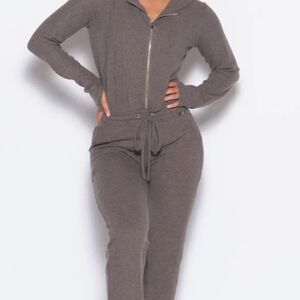 Bombshell Sportswear Brown Jumpsuit